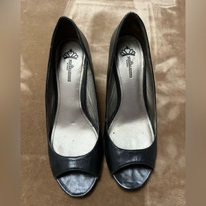 Fergalicious Peep Toe Pumps